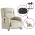Sillón de masaje reclinable eléctrico cuero sintético