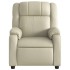 Sillón de masaje reclinable eléctrico cuero sintético