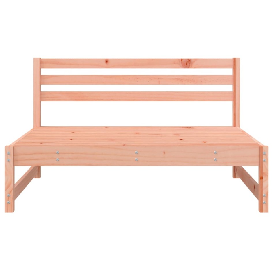 Sofá central de jardín madera maciza de abeto Douglas 120x80