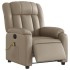 Sillón reclinable de masaje eléctrico cuero sintético