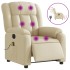 Sillón reclinable de masaje eléctrico tela color