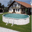 Piscina ovalada Finlandia 500x300x120