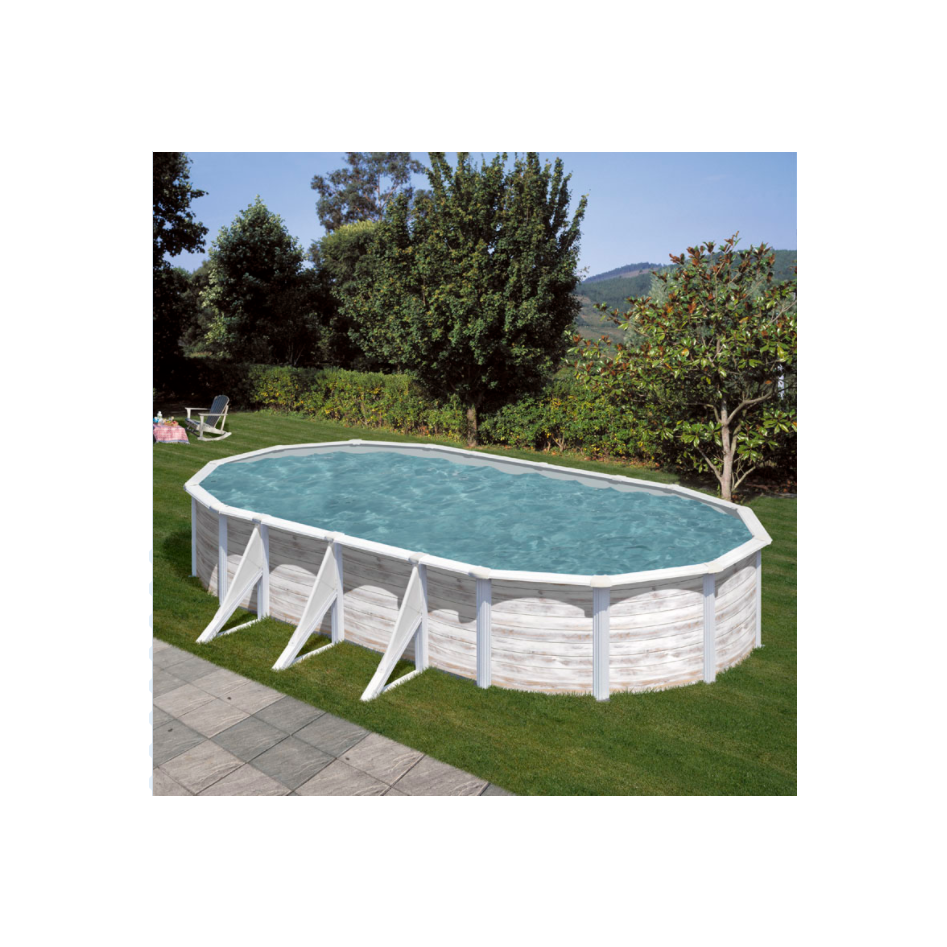 Piscina ovalada Finlandia 730x375x120