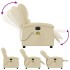Sillón reclinable de masaje eléctrico tela color