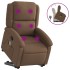 Silla de masaje reclinable de pie de tela