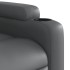 Sillón de masaje reclinable eléctrico cuero sintético