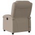 Sillón reclinable de masaje eléctrico cuero sintético