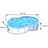 Bora Bora circular Piscina