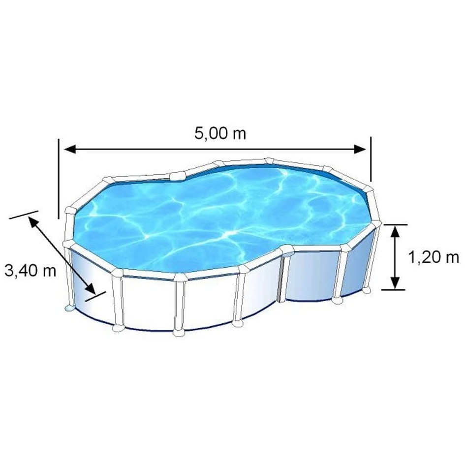 Bora Bora circular Piscina