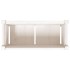 Jardineras exterior con patas 2 uds madera maciza pino