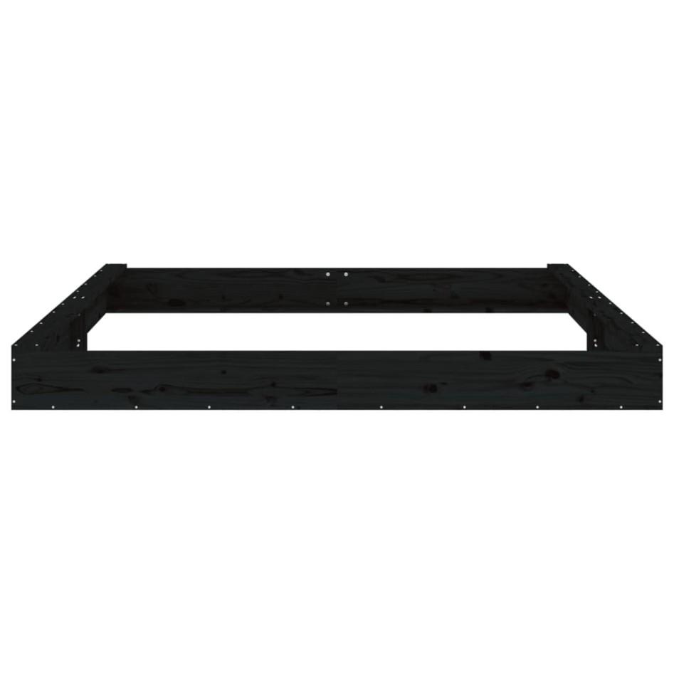 Arenero con asientos cuadrado madera maciza de pino