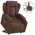 Silla de masaje reclinable de pie de tela