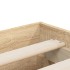 Cama con cajones madera ingeniería roble Sonoma 200x200