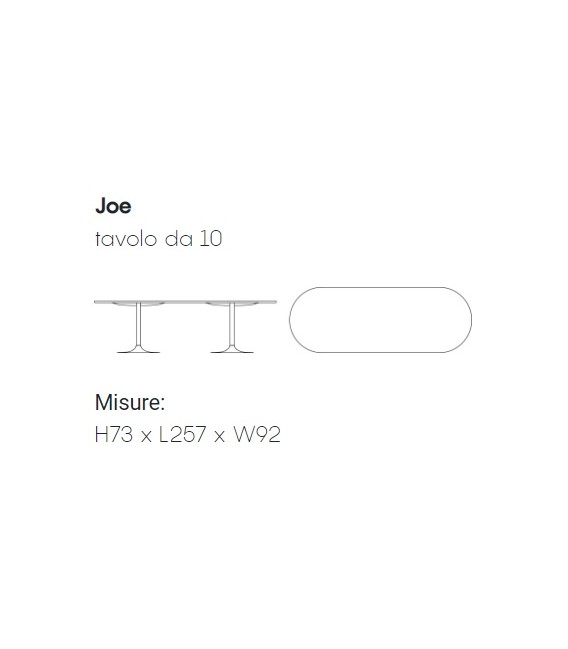Mesa de diseño, modelo Joe 10