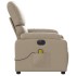 Sillón reclinable de masaje eléctrico cuero sintético