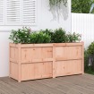 Jardinera madera maciza de abeto Douglas 150x50x70 cm