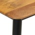 Mesa consola madera maciza de mango y hierro 110x40x76