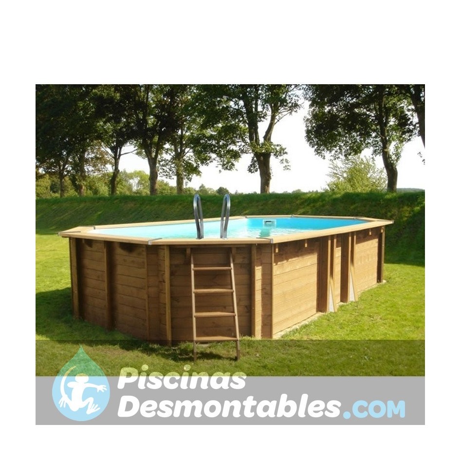 Piscina ovalada, modelo Sunbay Grenade 2 436X336X117