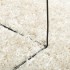 Alfombra pelo largo aspecto brillante ISTAN crema 160x230