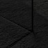 Alfombra de pelo corto suave lavable HUARTE negro 240x240
