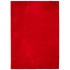 Alfombra de pelo corto suave lavable HUARTE rojo 200x280