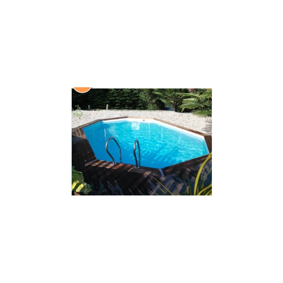 Piscina ovalada, modelo Sunbay Canelle 2 535X335X117