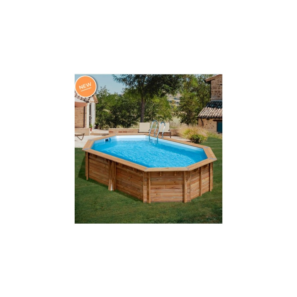 Piscina ovalada, modelo Sunbay Canelle 2 535X335X117