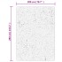 Alfombra de pelo corto suave lavable HUARTE rosado 200x280