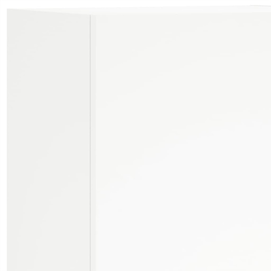 Muebles de TV de pared 5 piezas madera de ingeniería