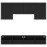 Muebles de TV de pared 5 piezas madera de ingeniería