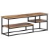 Mueble de TV teca maciza reciclada 110x30x39