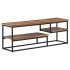 Mueble de TV teca maciza reciclada 110x30x39