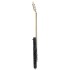 Guitarra eléctrica principiantes con funda marrón negro 4/4