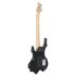 Guitarra eléctrica principiantes con funda marrón negro 4/4