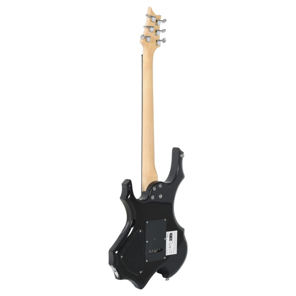 Guitarra eléctrica principiantes con funda marrón negro 4/4
