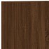 Muebles de TV de pared 5 pzas madera de ingeniería marrón
