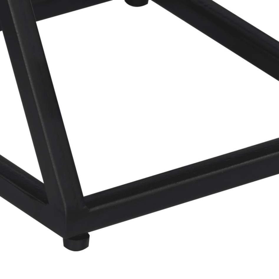 Mesas auxiliares 2 piezas teca reciclada