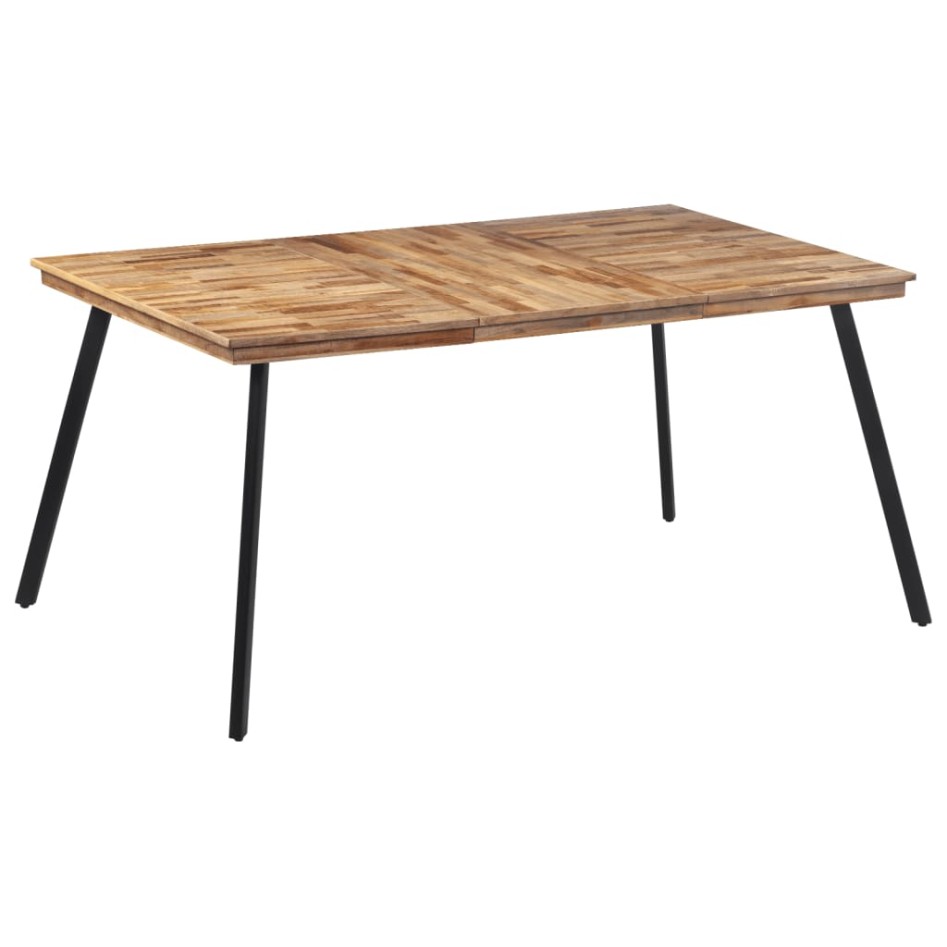 Mesa de comedor madera maciza de teca 169x98,5x76
