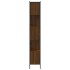 Estantería madera de ingeniería marrón roble 72x28x172