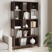 Estantería madera de ingeniería marrón roble 102x28x172 cm