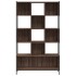 Estantería madera de ingeniería marrón roble 102x28x172