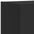 Muebles de TV de pared con luces LED 5 piezas