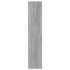 Mueble zapatero 4 cajones abatibles gris Sonoma 60x42x204