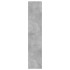 Mueble zapatero 4 cajones abatibles gris hormigón 60x42x204