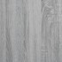 Mueble zapatero 2 cajones abatibles gris Sonoma 80x34x116