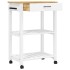 Carrito de cocina MONZA madera maciza de pino 60x40x90