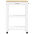 Carrito de cocina MONZA madera maciza de pino 60x40x90