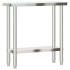 Mesa de trabajo de cocina acero inoxidable 82,5x30x85