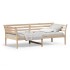 Sofá cama de madera maciza de pino 80x200