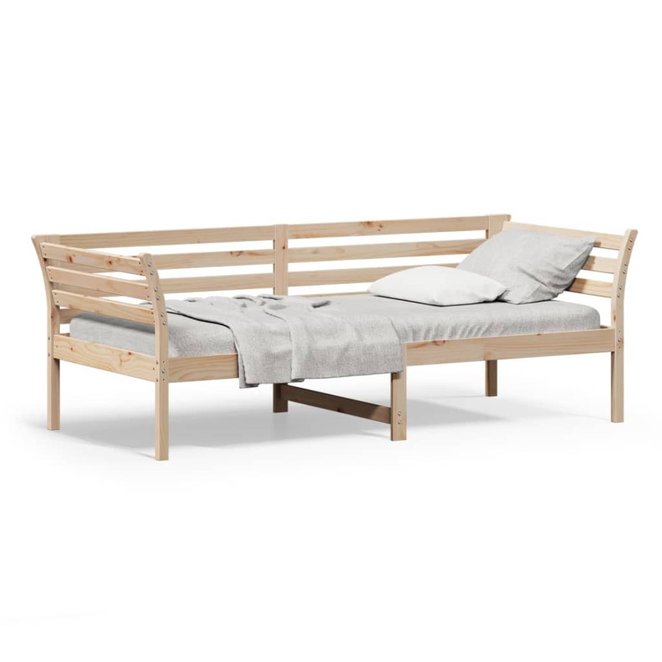 Sofá cama de madera maciza de pino 80x200